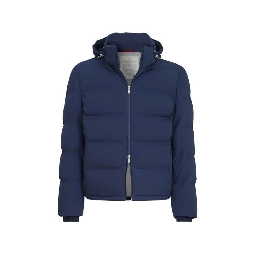 Brunello Cucinelli Blue Jackets - Padded & Down Jackets Men